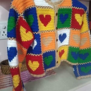 heart square jacket